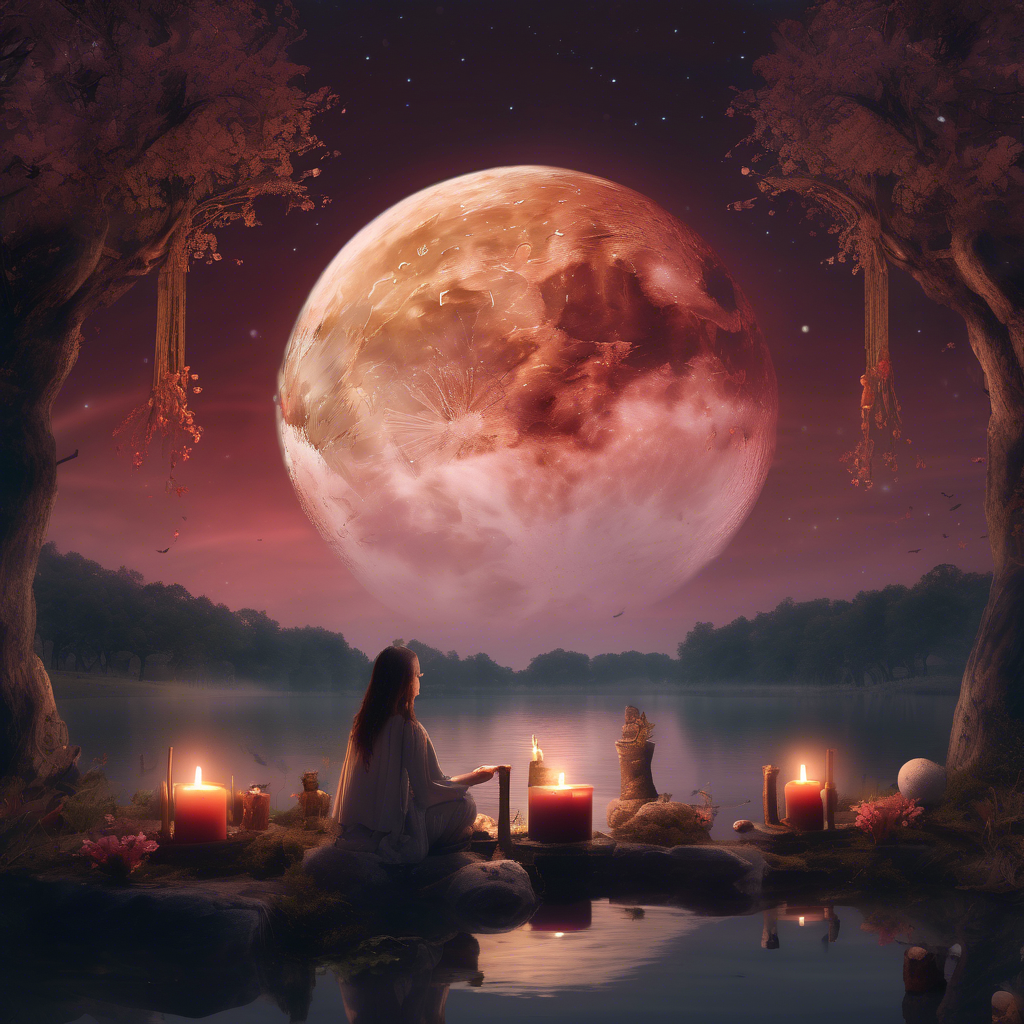 ¿Qué rituales realizar en luna roja?
