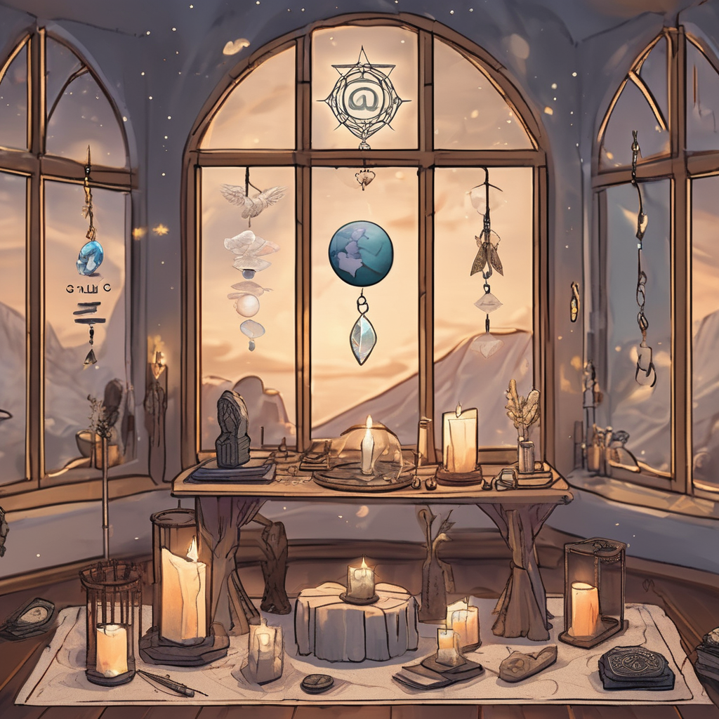 ¿Cómo usar el péndulo en rituales lunares?